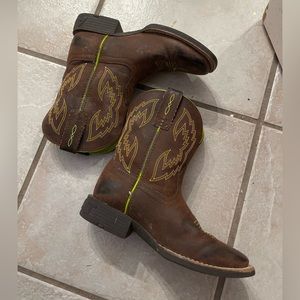 Kids Ariat Square Toe Boots
